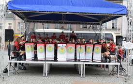 ŚOK - II Festiwal Orkiestr Dętych ˝Muzyczny Śrem &acute;2017˝ - orkiestrowo na śremskim rynku