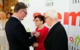 Burmistrz Śremu uhonorował małżeństwa medalami Za Długoletnie Pożycie Małżeńskie