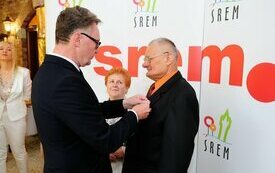 Burmistrz Śremu uhonorował małżeństwa medalami Za Długoletnie Pożycie Małżeńskie