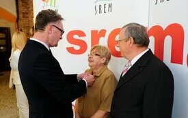 Burmistrz Śremu uhonorował małżeństwa medalami Za Długoletnie Pożycie Małżeńskie