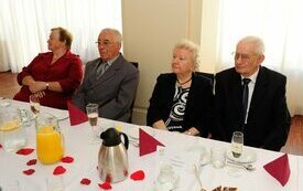 Spotkanie z Jubilatami obchodzącymi 55-tą, 60-tą i 65-tą rocznicę pożycia małżeńskiego