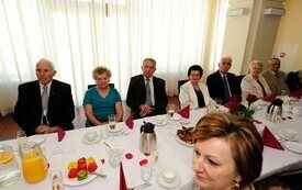 Spotkanie z Jubilatami obchodzącymi 55-tą, 60-tą i 65-tą rocznicę pożycia małżeńskiego