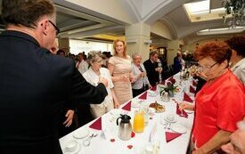 Spotkanie z Jubilatami obchodzącymi 55-tą, 60-tą i 65-tą rocznicę pożycia małżeńskiego