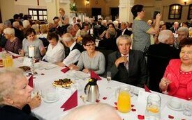 Spotkanie z Jubilatami obchodzącymi 55-tą, 60-tą i 65-tą rocznicę pożycia małżeńskiego