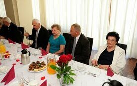 Spotkanie z Jubilatami obchodzącymi 55-tą, 60-tą i 65-tą rocznicę pożycia małżeńskiego