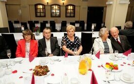Spotkanie z Jubilatami obchodzącymi 55-tą, 60-tą i 65-tą rocznicę pożycia małżeńskiego