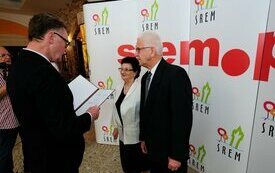 Spotkanie z Jubilatami obchodzącymi 55-tą, 60-tą i 65-tą rocznicę pożycia małżeńskiego