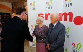 Spotkanie z Jubilatami obchodzącymi 55-tą, 60-tą i 65-tą rocznicę pożycia małżeńskiego