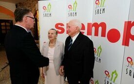 Spotkanie z Jubilatami obchodzącymi 55-tą, 60-tą i 65-tą rocznicę pożycia małżeńskiego