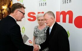 Spotkanie z Jubilatami obchodzącymi 55-tą, 60-tą i 65-tą rocznicę pożycia małżeńskiego