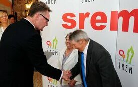 Spotkanie z Jubilatami obchodzącymi 55-tą, 60-tą i 65-tą rocznicę pożycia małżeńskiego
