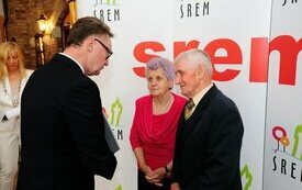 Spotkanie z Jubilatami obchodzącymi 55-tą, 60-tą i 65-tą rocznicę pożycia małżeńskiego