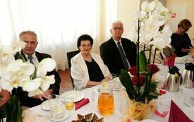 Spotkanie z Jubilatami obchodzącymi 55-tą, 60-tą i 65-tą rocznicę pożycia małżeńskiego