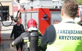 ​Ćwiczenia Gminnego Zespołu Zarządzania Kryzysowego w Śremie