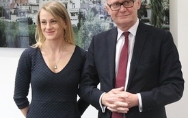 ​Burmistrz Śremu pogratulował Patrycji Wyciszkiewicz