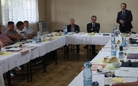 Burmistrz spotkał się z sołtysami