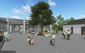Rozbudowa budynku muzeum o pawilon wystawowy i salę widowiskową