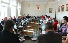 Spotkanie z sołtysami w Urzędzie Miejskim w Śremie