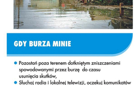 Ostrzeżenie o burzach z gradem w poniedziałek 30 maja 2016 r. 