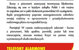 Ostrzeżenie o burzach z gradem w poniedziałek 30 maja 2016 r. 