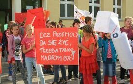 Uczniowie SP1 przeciw przemocy