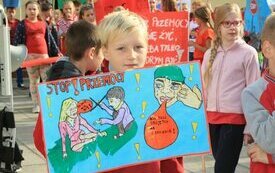 Uczniowie SP1 przeciw przemocy