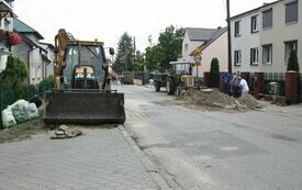 Trwa przebudowa ul. Zachodniej w Śremie