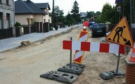 Trwa przebudowa ul. Zachodniej w Śremie
