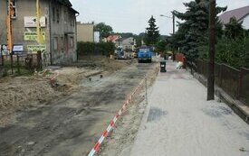 Trwa przebudowa ul. Zachodniej w Śremie