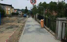 Trwa przebudowa ul. Zachodniej w Śremie