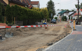 Trwa przebudowa ul. Zachodniej w Śremie