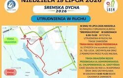 Zdjęcie do Utrudnienia w ruchu drogowym -  Bieg &bdquo;Śremska...