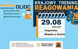 29 sierpnia przyjdź na Krajowy Trening Reagowania!