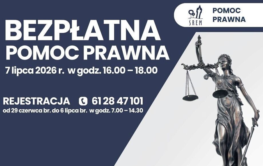 Zdjęcie do Bezpłatna pomoc prawna - 7 lipca 2026 r., w godzinach 16.00...