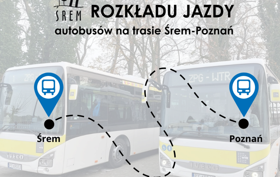 Zdjęcie do Połączenia autobusowe Śrem - Poznań | ankieta