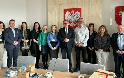 Zdjęcie do Delegacja z Maffliers w Śremie