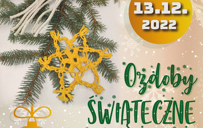 Zdjęcie do Ozdoby świąteczne z makramy