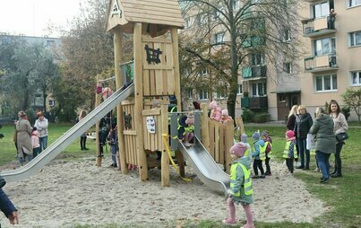 Zdjęcie do ​Nowy plac zabaw przy ul. Okulickiego