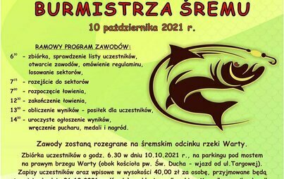 Zdjęcie do ​Otwarte Spinningowe Zawody Wędkarskie &ndash; 10 października 2021 r.