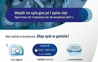 Zdjęcie do Konkurs - Złap spis w gminie