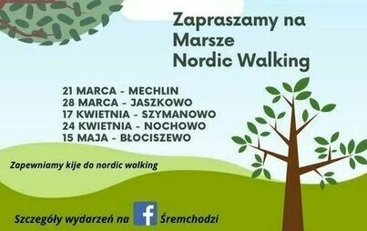 Zdjęcie do Marsz nordic walking - Mechlin