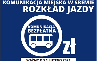 Zdjęcie do Od 1 lutego nowy rozkład komunikacji miejskiej 