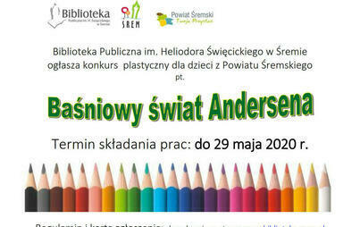 Zdjęcie do Baśniowy świat Andersena - konkurs plastyczny dla dzieci z Powiatu Śremskiego