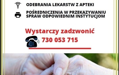 Zdjęcie do Pomocna dłoń - akcja wsparcia dla senior&oacute;w