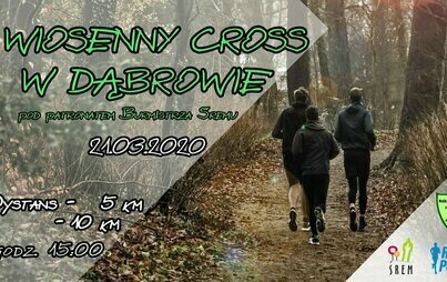 Zdjęcie do III Wiosenny Cross w Dąbrowie