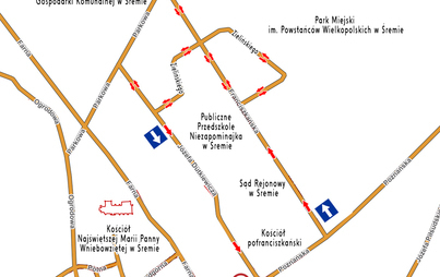 Zdjęcie do Zmiana organizacji ruchu - ul. Dutkiewicza i Franciszkańska