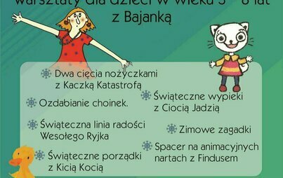 Zdjęcie do Bajkowy Kalendarz Zadaniowy - warsztaty dla dzieci