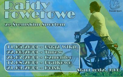 Zdjęcie do Zaproszenie na rajdy rowerowe ze Śremskim Sportem
