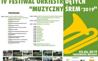 Zdjęcie do IV Festiwal orkiestr dętych "Muzyczny Śrem 2019"