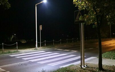 Zdjęcie do Dodatkowe oświetlenie na 13 przejściach dla pieszych